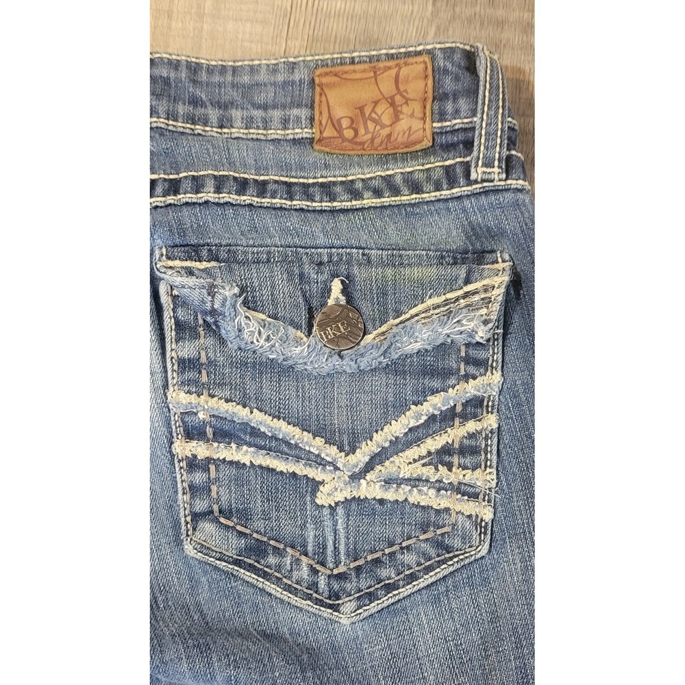 BKE Jeans Womens 29X31.5 Stella Bootcut Flap Pockets Casual Western Rodeo Y2K - Picture 13 of 15